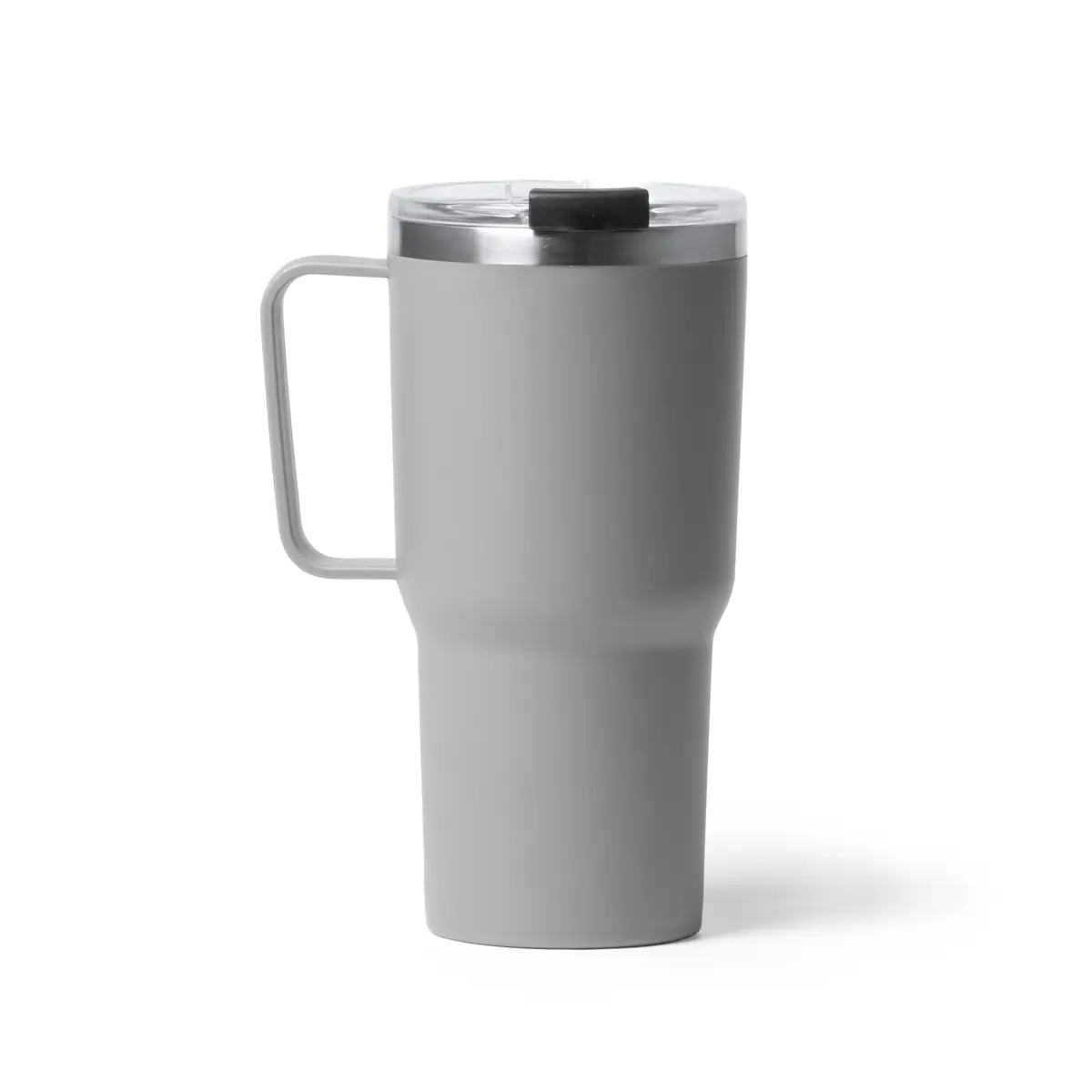 Taza con tapa Stamina Kencher 1589 4 Taza con tapa Stamina Kencher 1589, gris, vista frontal del producto