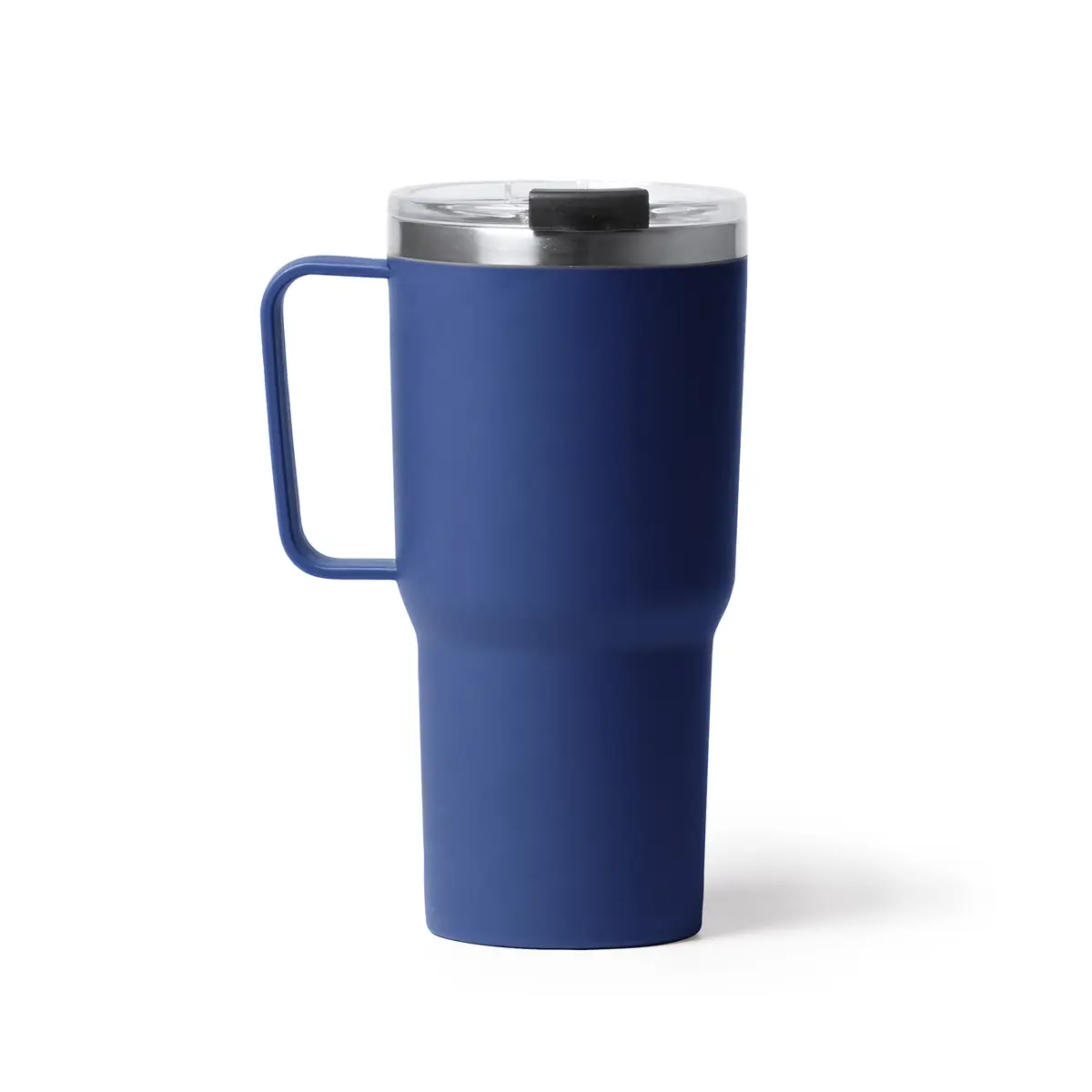 Taza con tapa Stamina Kencher 1589 3 Taza con tapa Stamina Kencher 1589, marino, vista frontal del producto