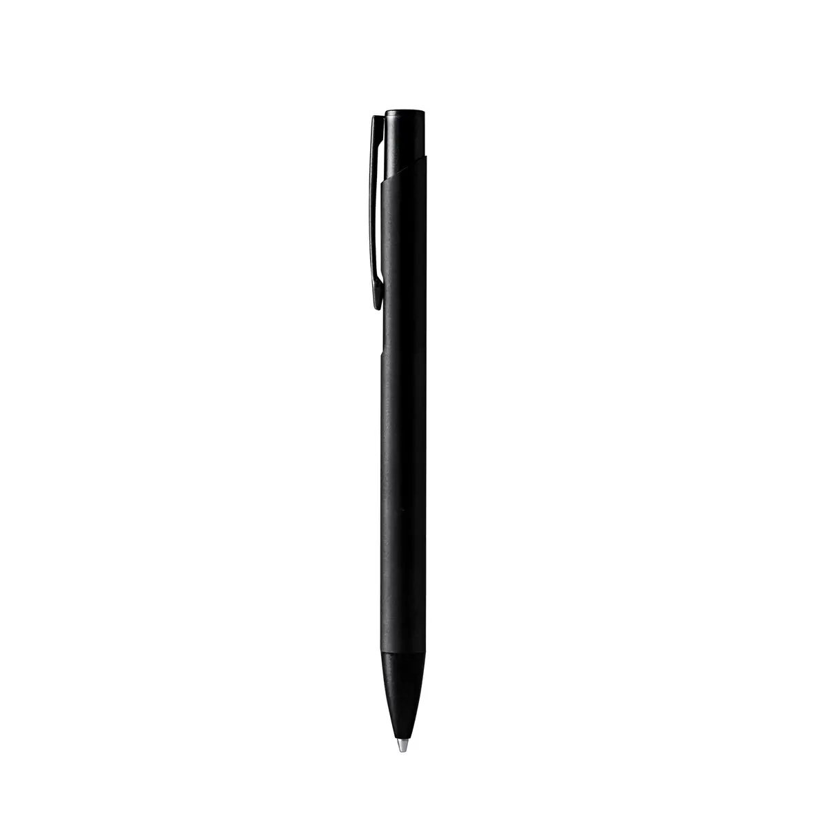 Bolígrafo metálico Stamina Prosa 1600 7 Bolígrafo metálico Stamina Prosa 1600, negro, vista frontal del bolígrafo