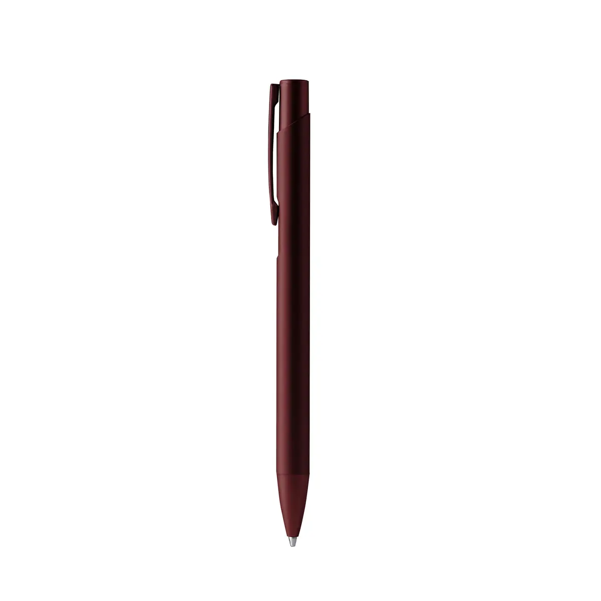 Bolígrafo metálico Stamina Prosa 1600 8 Bolígrafo metálico Stamina Prosa 1600, rojo oscuro, vista frontal del bolígrafo