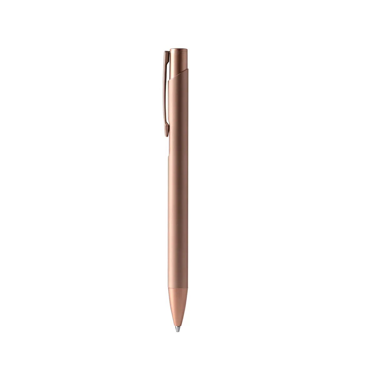 Bolígrafo metálico Stamina Prosa 1600 9 Bolígrafo metálico Stamina Prosa 1600, rosa, vista frontal del bolígrafo