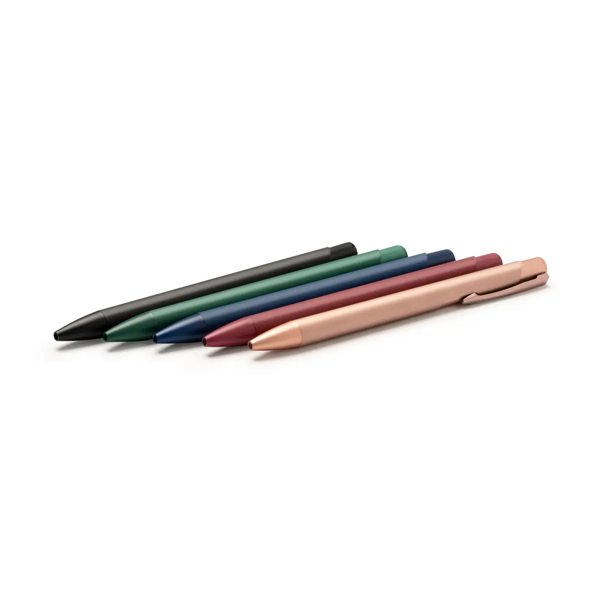 Bolígrafo metálico Stamina Prosa 1600 6 Bolígrafo metálico Stamina Prosa 1600, vista del conjunto de colores