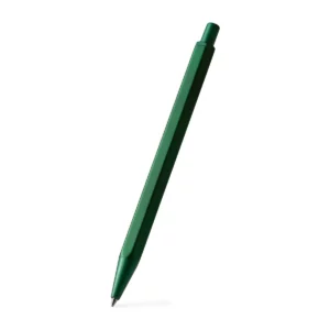 Bolígrafo hexagonal Stamina Firmus 1601, verde helecho, vista del bolígrafo en perspectiva