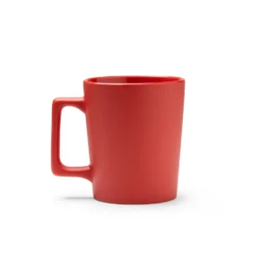 Taza con asa grande Stamina Dunlok 1614, rojo, vista frontal del producto