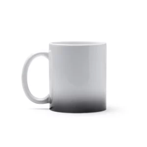 Taza con degradado Stamina Nevex 1615, negro, vista frontal del producto