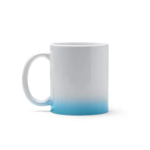 Taza con degradado Stamina Nevex 1615, royal claro, vista frontal del producto