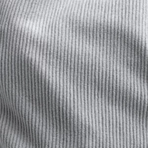 Mochila de cuerdas Stamina Masur 1620, gris, detalle del tejido de pana