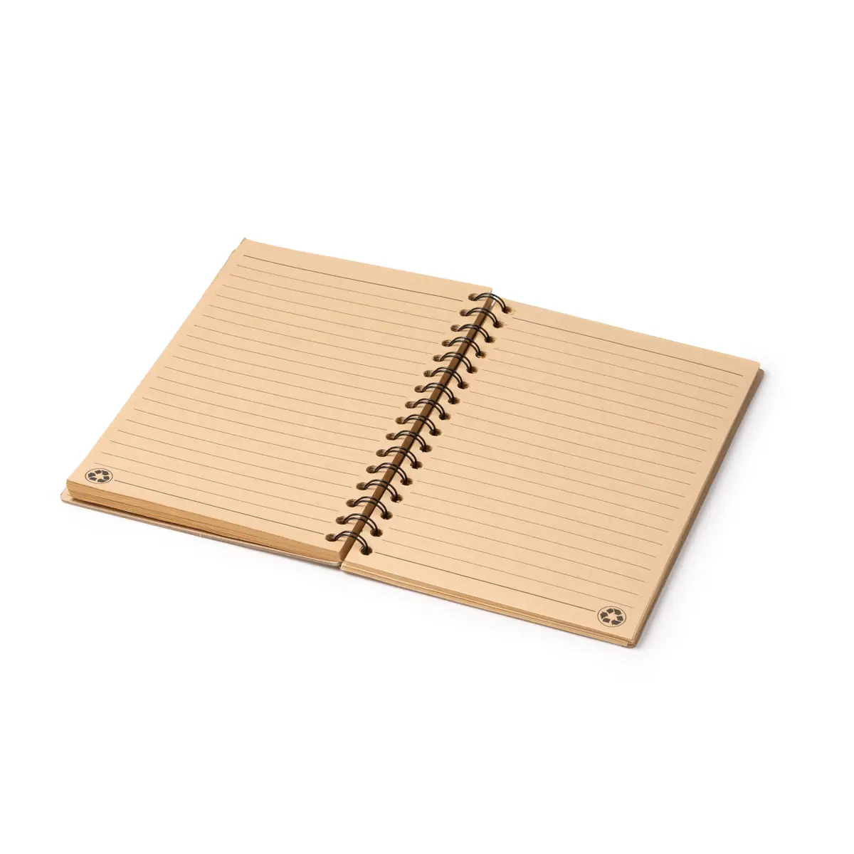 Libreta A5 Stamina Nusax 1627 5 Libreta A5 Stamina Nusax 1627, crudo, libreta abierta con hojas a rayas