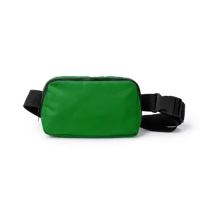 Riñonera de nylon reciclado Stamina Avalon 1633, verde helecho, vista frontal del producto