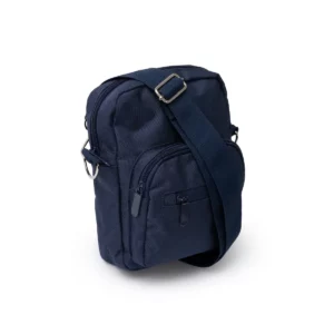 Bandolera RPET 600D Stamina Menez 1634, marino, vista del producto en perspectiva