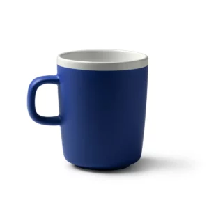 Taza de cerámica mate Stamina Cartux 1639, royal, vista frontal del producto