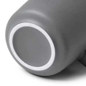 Taza de cerámica mate Stamina Cartux 1639, gris, detalle de la base de la taza
