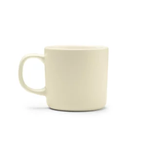 Taza compacta de cerámica Stamina Molis 1641, beige, vista frontal del producto