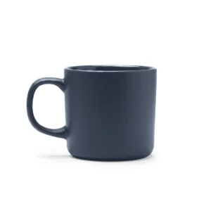 Taza compacta de cerámica Stamina Molis 1641, marino, vista frontal del producto