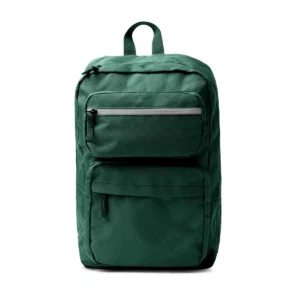 Mochila para portátil Stamina Tinar 1663, verde oscuro, vista frontal de la mochila