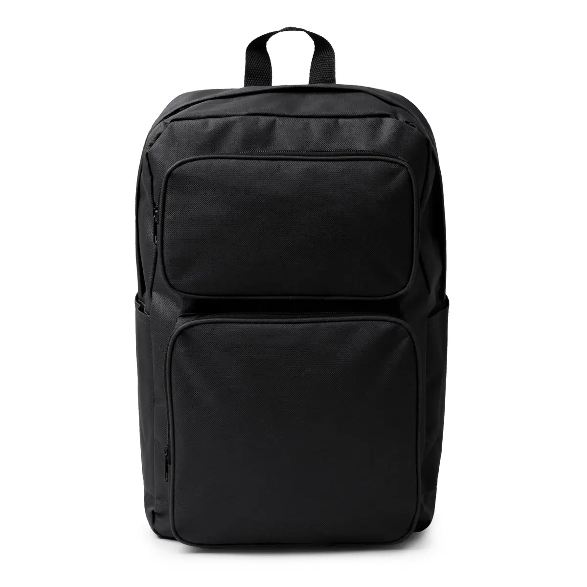 Mochila de RPET Stamina Hostik 1664 6 Mochila de RPET Stamina Hostik 1664, negro, vista frontal de la mochila