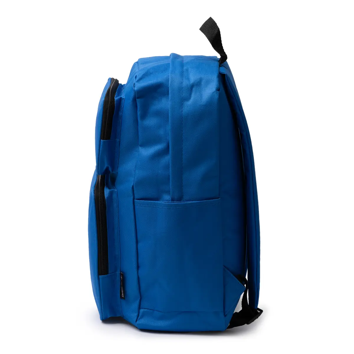 Mochila de RPET Stamina Hostik 1664 11 Mochila de RPET Stamina Hostik 1664, royal, vista lateral de la mochila