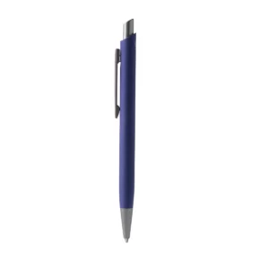 Bolígrafo de aluminio reciclado Stamina Tory 1671, royal, vista frontal del bolígrafo