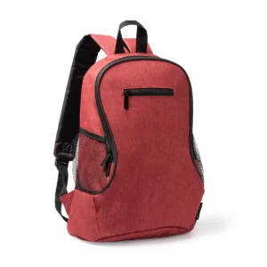 Mochila de RPET Stamina Bamba 1672, rojo vigoré, vista de la mochila en perspectiva