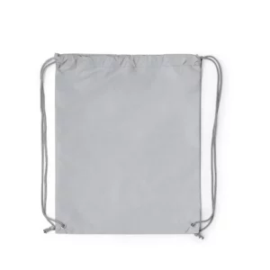 Mochila de cuerdas Stamina Lazar 1673, gris, vista posterior de la mochila
