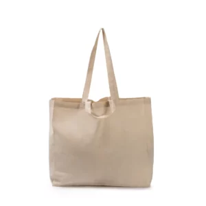 Bolsa de algodón Stamina Mitxu 1679, crudo, vista frontal