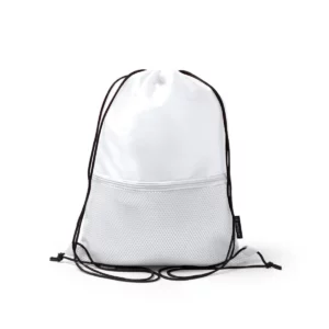 Mochila de cuerdas Stamina Milak 1681, blanco, vista frontal del producto