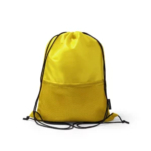 Mochila de cuerdas Stamina Milak 1681, amarillo, vista frontal del producto