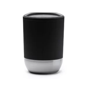 Vaso de doble pared Stamina Linde 1687, negro, vista frontal del producto