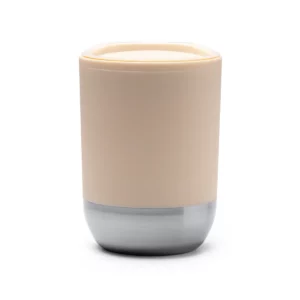 Vaso de doble pared Stamina Linde 1687, beige, vista frontal del producto
