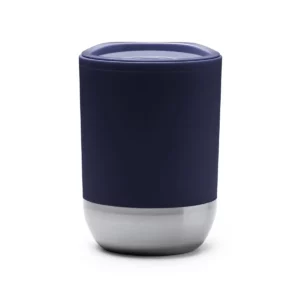 Vaso de doble pared Stamina Linde 1687, marino, vista frontal del producto
