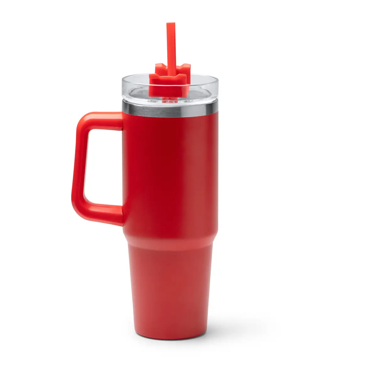 Taza térmica Stamina Kranston 1709 2 Taza térmica Stamina Kranston 1709, rojo, vista frontal del producto