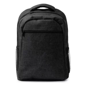 Mochila de RPET Stamina Megan 1718, negro, vista frontal del producto