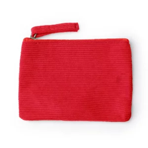 Monedero de pana Stamina Dake 1737, rojo, vista frontal del producto