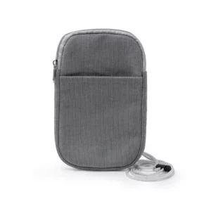 Portatodo de pana Stamina Busnix 1739, gris, vista frontal del producto