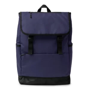 Mochila con solapa Stamina Trois 1743, marino, vista frontal de la mochila