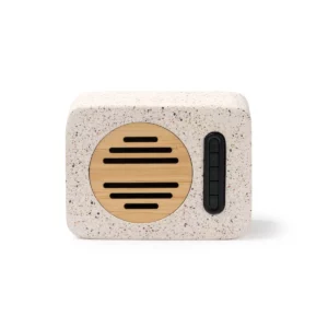 Altavoz inalámbrico Stamina Miler 1762, crudo, vista frontal