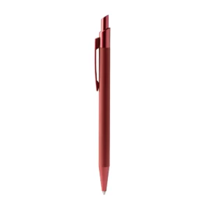 Bolígrafo de aluminio reciclado Stamina Reclus 1769, rojo oscuro, vista frontal del bolígrafo