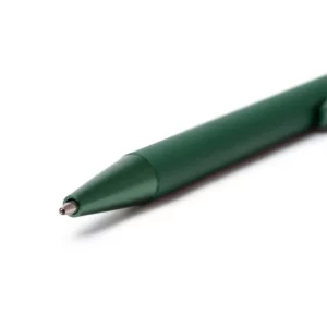 Bolígrafo de aluminio reciclado Stamina Reclus 1769, verde oscuro, detalle de la punta
