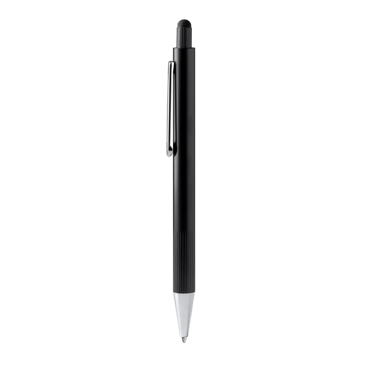 Bolígrafo con puntero Stamina Garet 1770 5 Bolígrafo con puntero Stamina Garet 1770, negro, vista frontal del bolígrafo