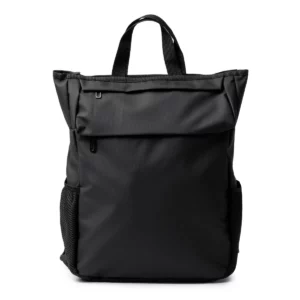 Mochila con doble bolsillo Stamina Seidel 1777, negro, vista frontal de la mochila