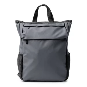 Mochila con doble bolsillo Stamina Seidel 1777, gris, vista frontal de la mochila