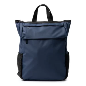 Mochila con doble bolsillo Stamina Seidel 1777, marino, vista frontal de la mochila
