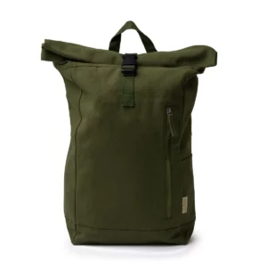 Mochila extensible Stamina Teko 1782, verde oscuro, vista frontal de la mochila