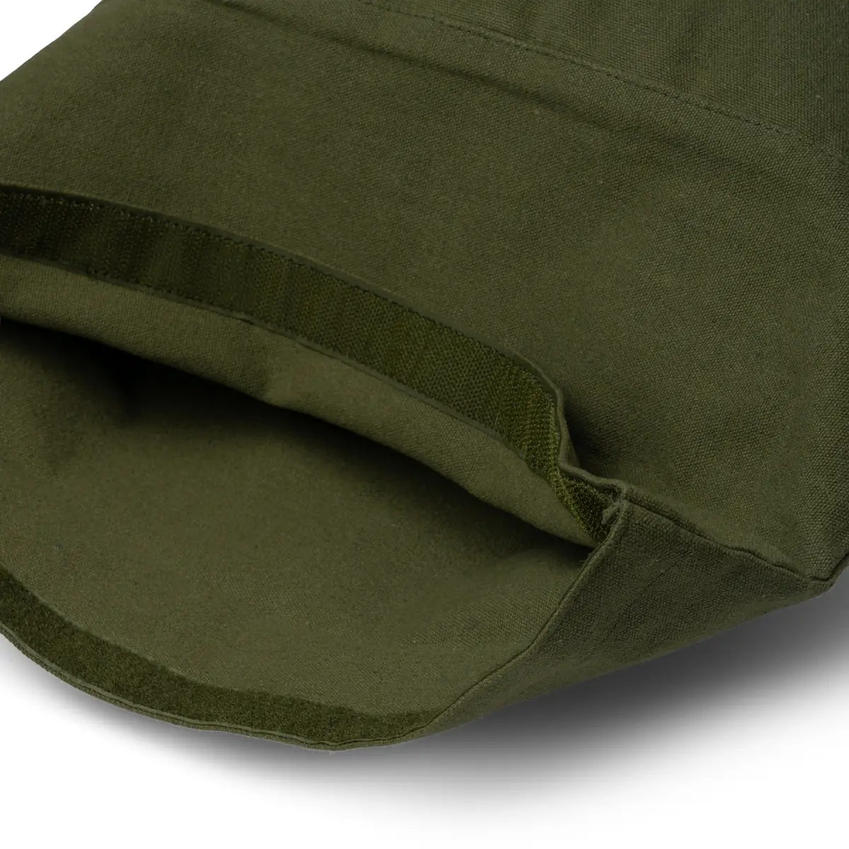 Mochila extensible Stamina Teko 1782 6 Mochila extensible Stamina Teko 1782, verde oscuro, detalle del asa y la parte superior de la mochila