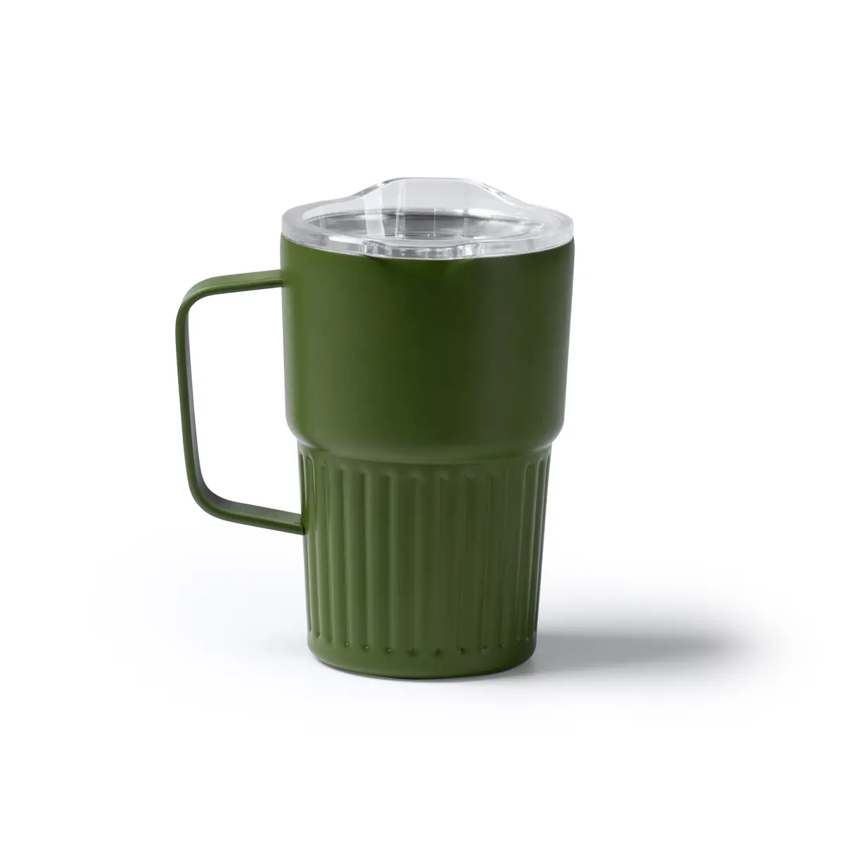 Taza térmica Stamina Nubex 1794 6 Taza térmica Stamina Nubex 1794, verde oscuro, vista frontal del producto