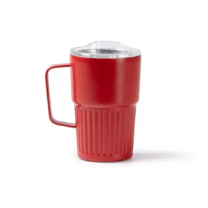 Taza térmica Stamina Nubex 1794, rojo, vista frontal del producto
