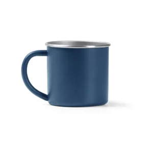 Taza de acero reciclado Stamina Dunas 1798, royal, vista frontal del producto