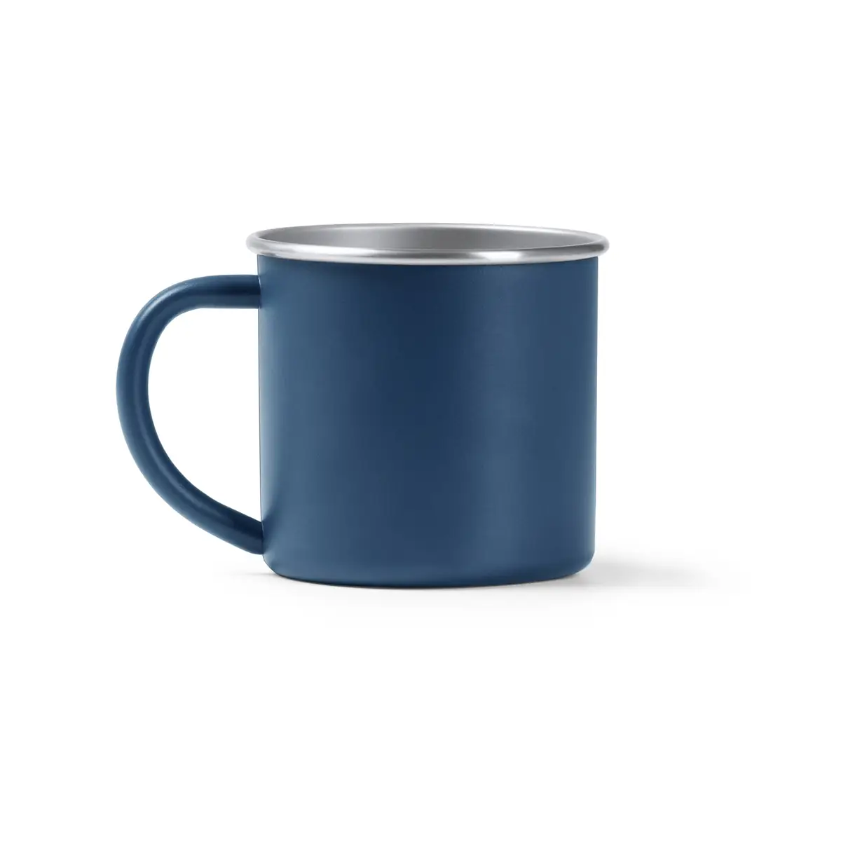 Taza de acero reciclado Stamina Dunas 1798 3 Taza de acero reciclado Stamina Dunas 1798, royal, vista frontal del producto