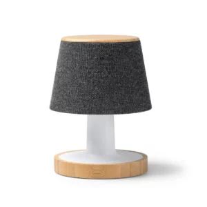 Lámpara altavoz Stamina Tremens 1801, gris vigoré, vista frontal