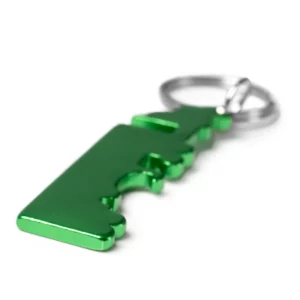 Llavero abridor camión Stamina Brebel 1802, verde helecho, detalle del modelo